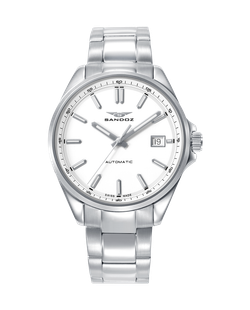 Reloj Sandoz Hombre Swiss Made 83009-07 Acero Automático