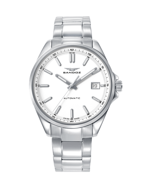 Reloj Sandoz Hombre Swiss Made 83009-07 Acero Automático