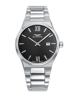 Reloj Sandoz Hombre Swiss Made 83013-53 Acero Analógico