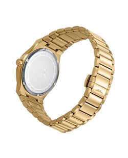 Reloj Sandoz Hombre Swiss Made 83013-83 Acero Dorado Analógico