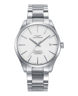 Reloj Sandoz Hombre Swiss Made 83023-07 Acero Analógico