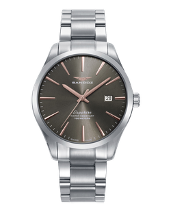 Reloj Sandoz Hombre Swiss Made 83023-17 Acero Analógico