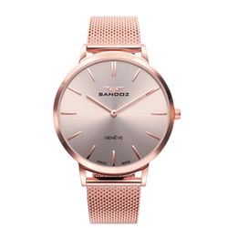 Reloj Sandoz Mujer 81350-97 Rosado Esterilla