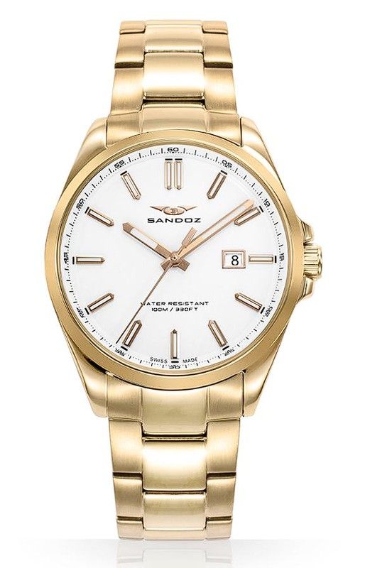 Rellotge Sandoz Dona 83000-07 Daurat