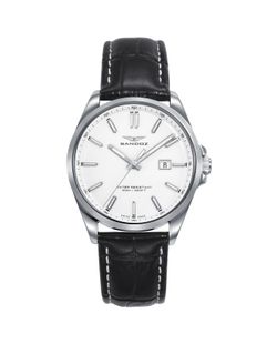 Rellotge Sandoz Dona 83002-07 Casuel Pell Negra