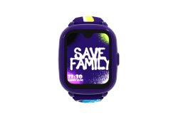 Reloj Save Family Niño GPS-ICONIC2-GRAFFITI Iconic Plus 2 Sport Morado Grafiti