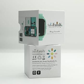 Reloj Save Family Niño GPS-ICONIC2-STREAMER Iconic Plus 2 Sport Negro Streamer