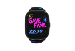 Reloj Save Family Niño GPS-ICONIC2-STREET Iconic Plus 2 Sport Negro Street Style