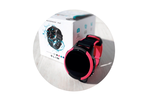 Reloj Save Family Niño GPS-SLIM-ROSA Slim Sport Rosa Bicolor Negro