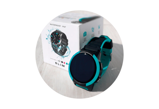 Reloj Save Family Niño GPS-SLIM-VERD Slim Sport Verde Bicolor Negro