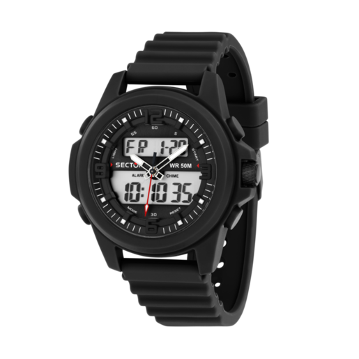 Reloj Sector Hombre R3251302001 EX-48 Sport Negro Analógico-Digital