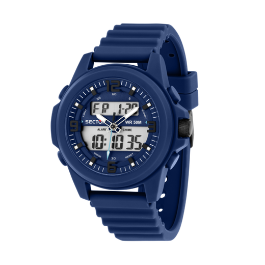 Reloj Sector Hombre R3251302003 EX-48 Sport Azul Analógico-Digital