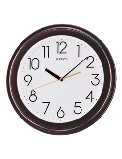Reloj Seiko Clock De Pared QXA577B Plástico Marrón