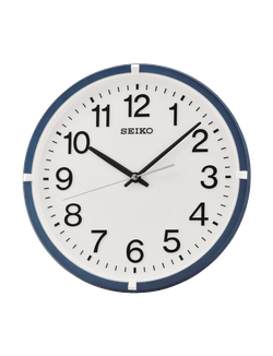 Reloj Seiko Clock De Pared QXA652L Plástico Azul