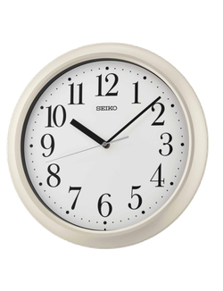 Reloj Seiko Clock De Pared QXA787W Plástico Blanco