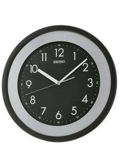 Reloj Seiko Clock De Pared QXA812K Plástico Negro