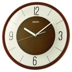 Reloj Seiko Clock De Pared QXA852B Madera Marrón