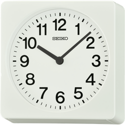 Reloj Seiko Clock De Pared QXA860W Plástico Blanco