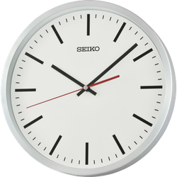 Reloj Seiko Clock De Pared QXA861A Plástico Blanco