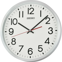 Reloj Seiko Clock De Pared QXA861S Plástico Blanco