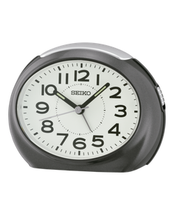 Reloj Seiko Clock Despertador QHE193K Plástico Negro