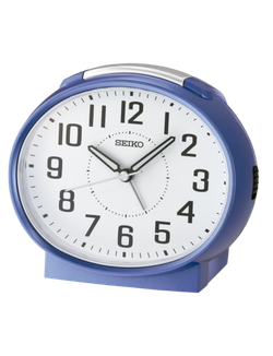 Reloj Seiko Clock Despertador QHK059L Plástico Azul