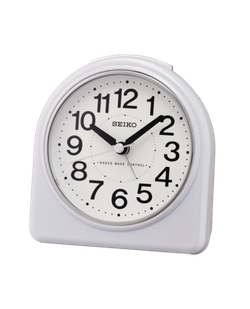 Reloj Seiko Clock Despertador QHR204W Plástico Blanco