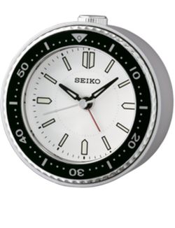 Reloj Seiko Clocks QHE184J Despertador Blanco