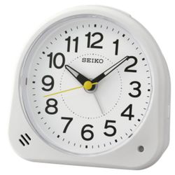 Reloj Seiko Clocks QHE188W Despertador Blanco