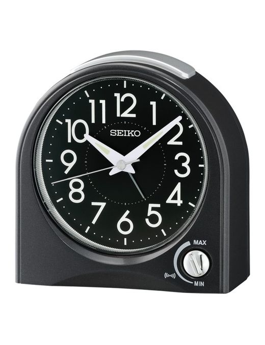 Seiko Clocks QHE204K Sort vækkeur