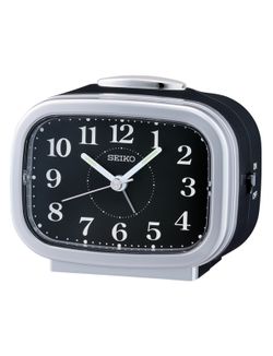 Reloj Seiko Clocks QHK060A Despertador Plateado