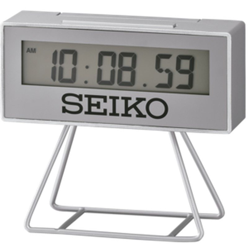 Seiko Clocks QHL087S Silver Alarm Clock — Joyeriacanovas