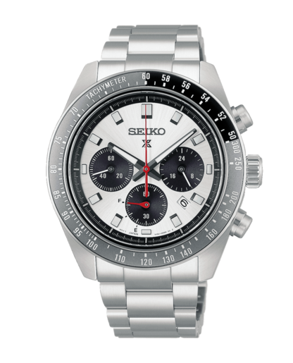 Reloj Seiko Hombre HBJ001P1 Prospex Speedtimer Cronógrafo Acero Solar