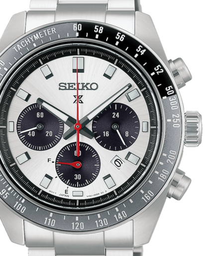 Reloj Seiko Hombre HBJ001P1 Prospex Speedtimer Cronógrafo Acero Solar