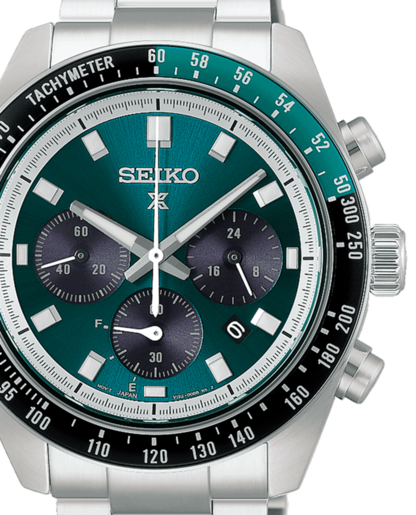 Reloj Seiko Hombre HBJ003P1 Prospex Speedtimer Cronógrafo Acero Solar