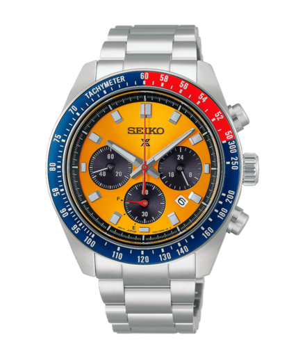 Reloj Seiko Hombre HBJ004P1 Prospex Speedtimer Cronógrafo Acero Solar