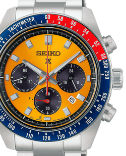 Reloj Seiko Hombre HBJ004P1 Prospex Speedtimer Cronógrafo Acero Solar