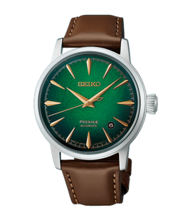 Reloj Seiko Hombre HCB002J1 Piel Marrón Acero Automático