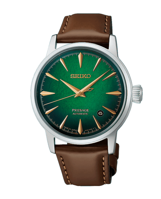 Reloj Seiko Hombre HCB002J1 Piel Marrón Acero Automático