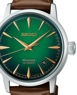 Reloj Seiko Hombre HCB002J1 Piel Marrón Acero Automático