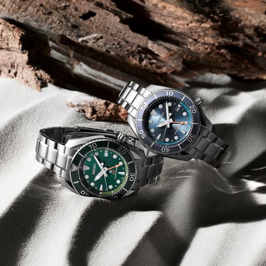 Seiko Herrklocka SFK001J1 Prospex Sumo GMT Diver's Automatic Blue