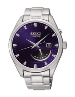 Reloj Seiko Hombre SRN047P1 Neo Classic Kinetic Ind Marcha Azul