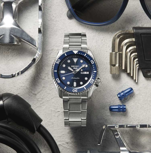 Reloj Seiko Hombre SRPD51K1 5 Sports Automático Sports Acero
