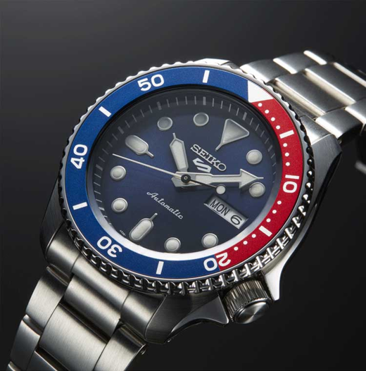 Seiko Men's Watch SRPD53K1 5 Sports Automatic Sports Steel