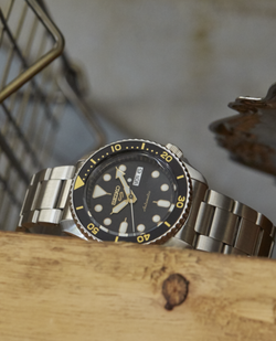 Rellotge Seiko Home SRPD57K1 5 Sports Automàtic Sports Acer