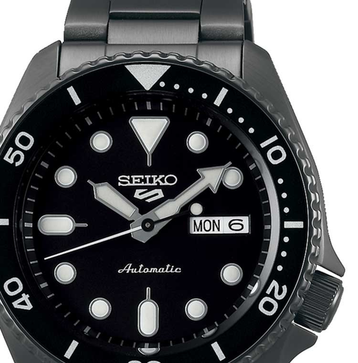 Seiko Men's Watch SRPD65K1 5 Sports Automatic Sports Steel