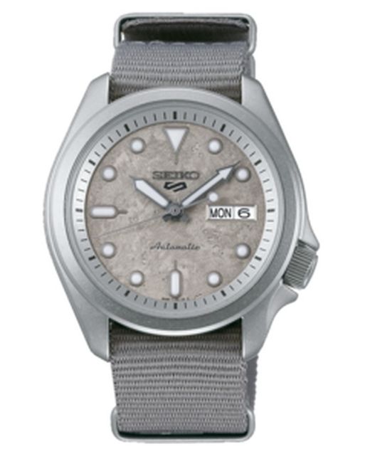 Seiko Men's Watch SRPG63K1 5 Sports Street Style CEMENT Solid Boy