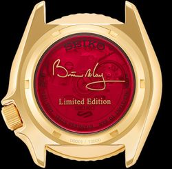 Relógio Seiko Masculino SRPH80K1 Brian May Edição Limitada. 5 Esportes Automáticos