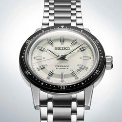 Seiko Herrenuhr SRPK61J1 Limited Edition Style60's Crown