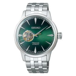 Ανδρικό ρολόι Seiko SSA441J1 Presage Japanese Garden Skeleton Blue